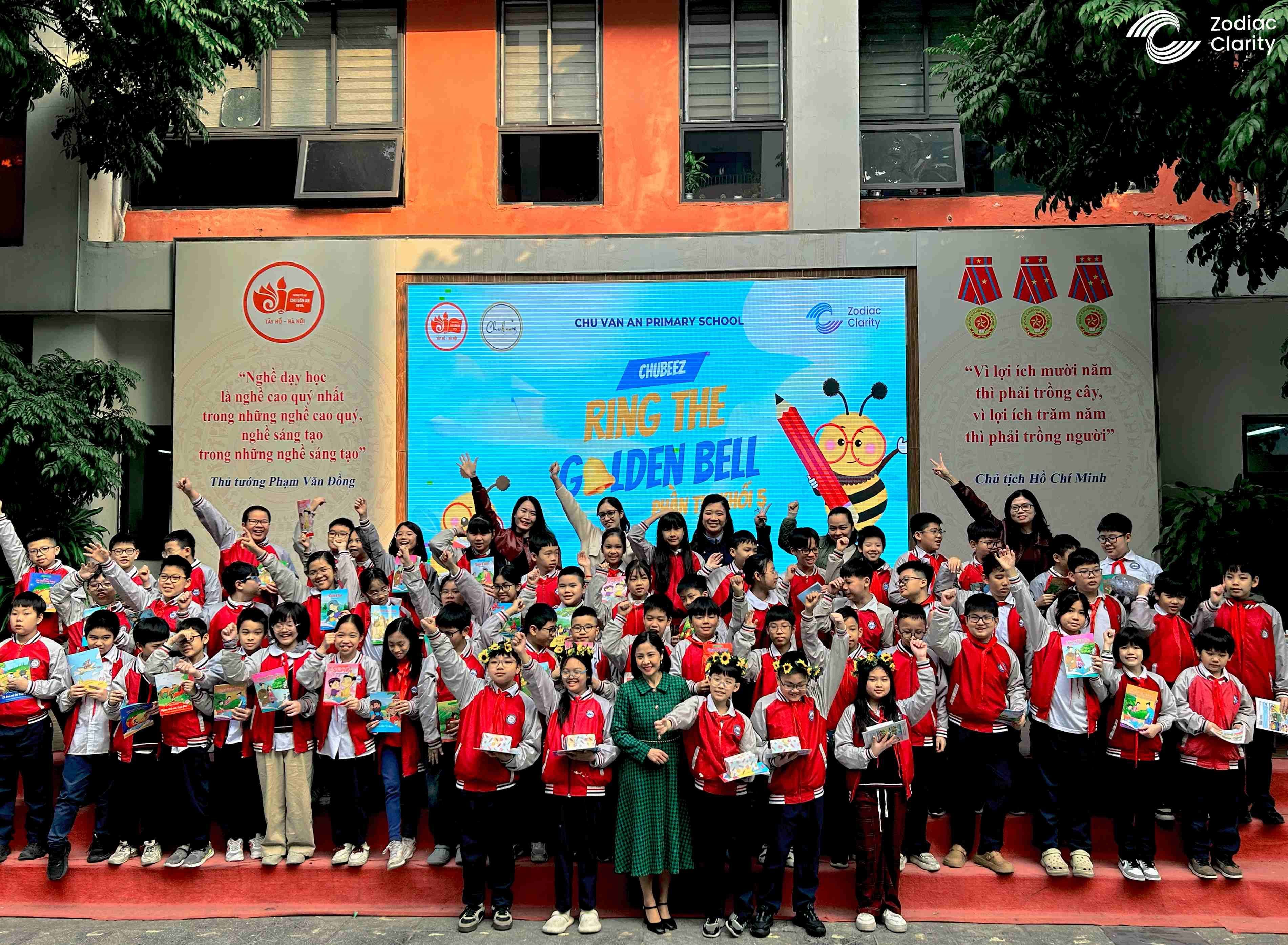 Class Saathi - Giải pháp lớp học thông minh đồng hành cùng cuộc thi “Ring The Golden Bell” tại Trường Tiểu học Chu Văn An