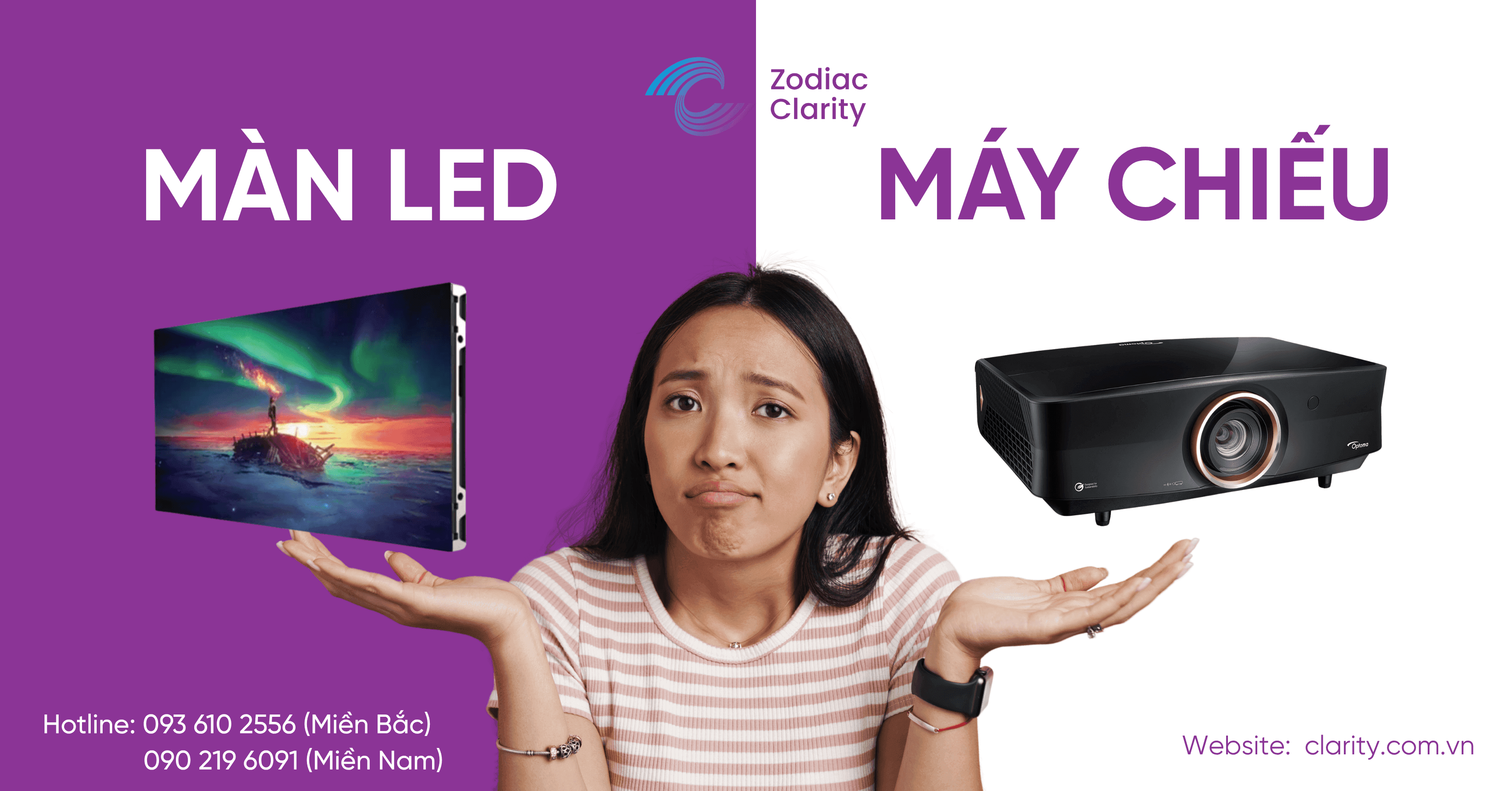 LED với máy chiếu: So sánh chi tiết để chọn giải pháp phù hợp